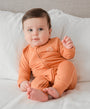 Bamboo growsuit - Ginger