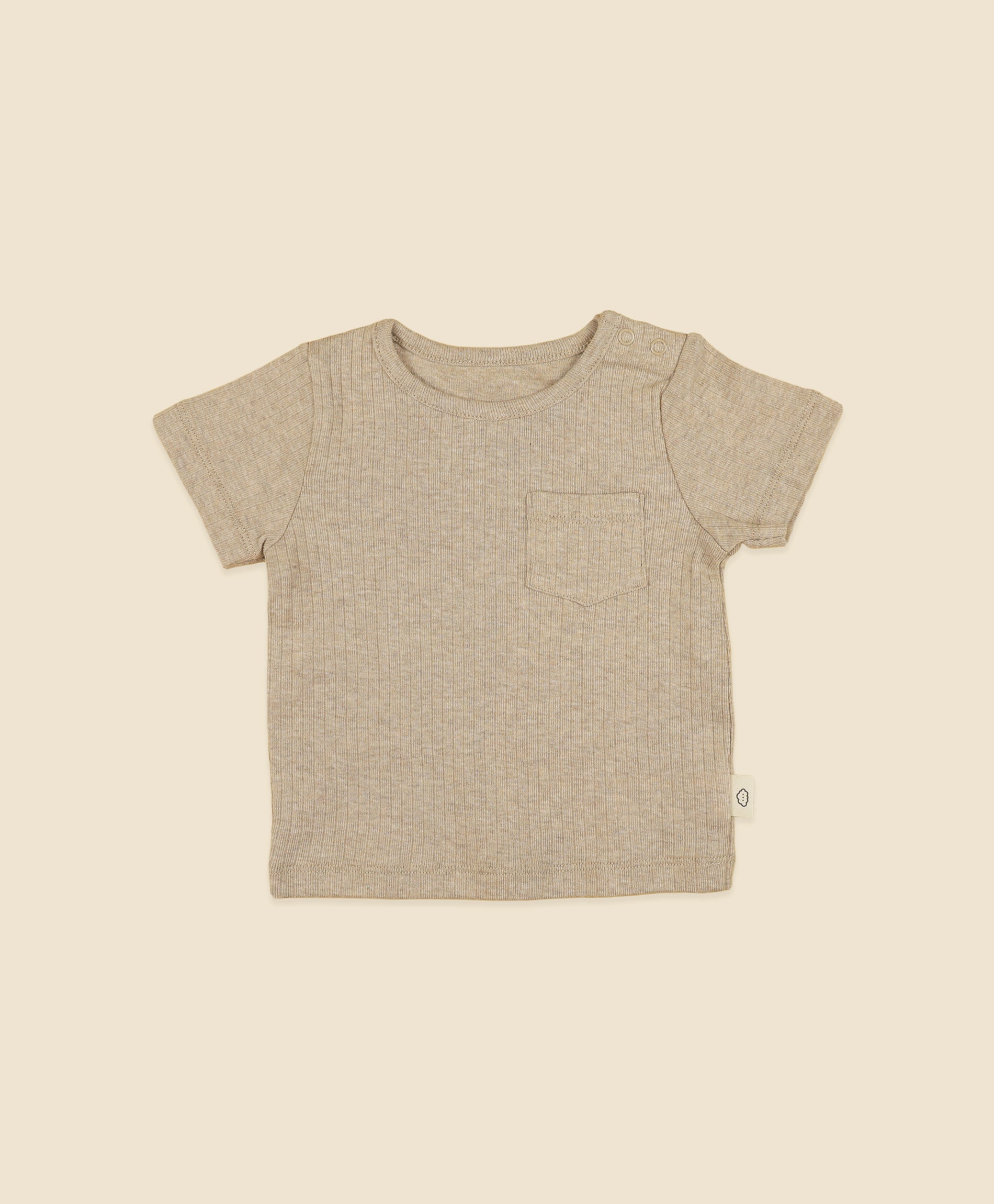 Comfy Baby T-Shirt - Heather Beige