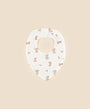 Organic Cotton Triangle Bib - Bear & Bunny