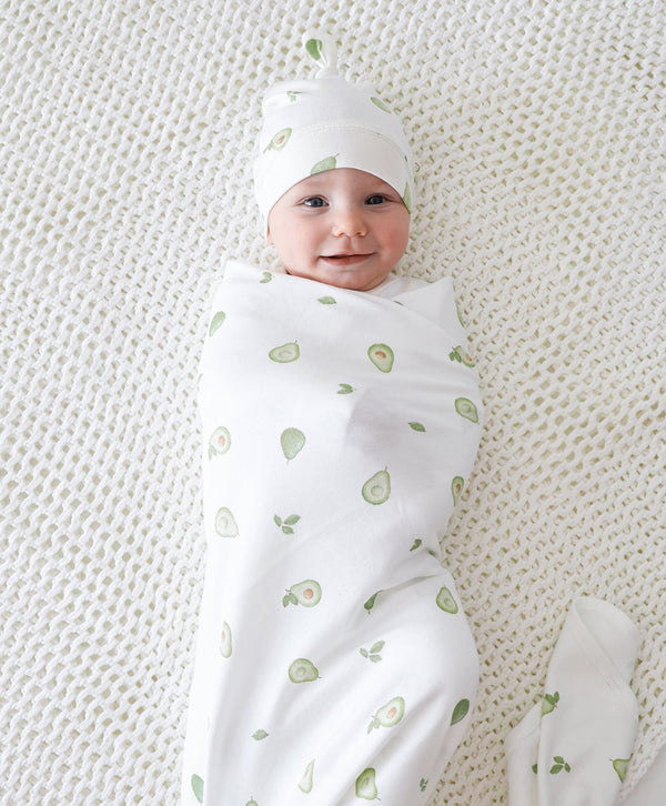 Baby swaddle wrap - Avocados