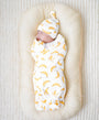 Baby swaddle wrap - Bananas Lummi in Colour Babywear