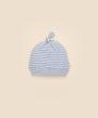 Comfy baby beanie - Blue stripes Lummi in Colour Babywear