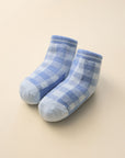 Socks - Blue plaid