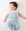 Comfy baby singlet bodysuit - Blue stripes Lummi in Colour Babywear