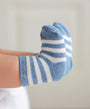 Baby Socks - Blue stripes Lummi in Colour Babywear
