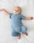 Comfy Baby T-Shirt - Heather Blue