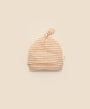 Comfy baby beanie - Caramel stripes Lummi in Colour Babywear
