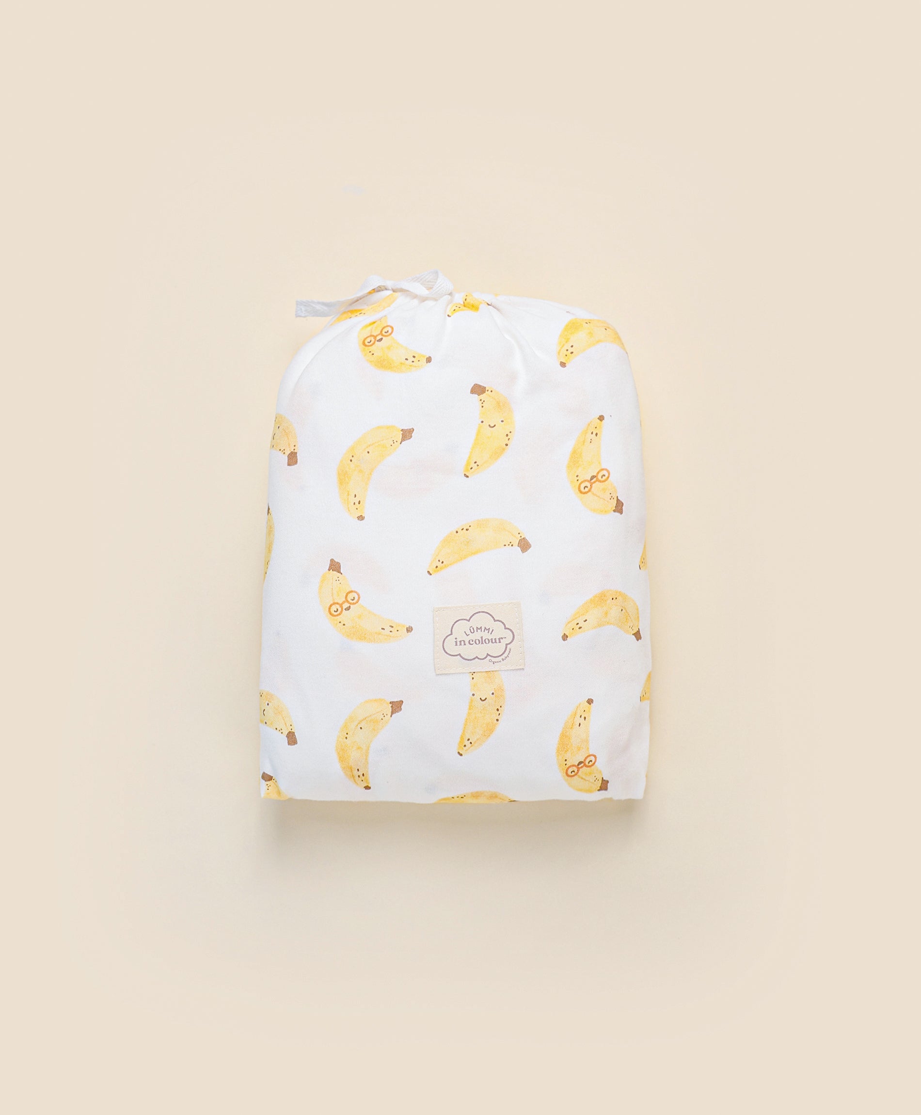 Cot sheet - Bananas