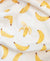 Cot sheet - Bananas Lummi in Colour Babywear