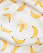 Cot sheet - Bananas Lummi in Colour Babywear