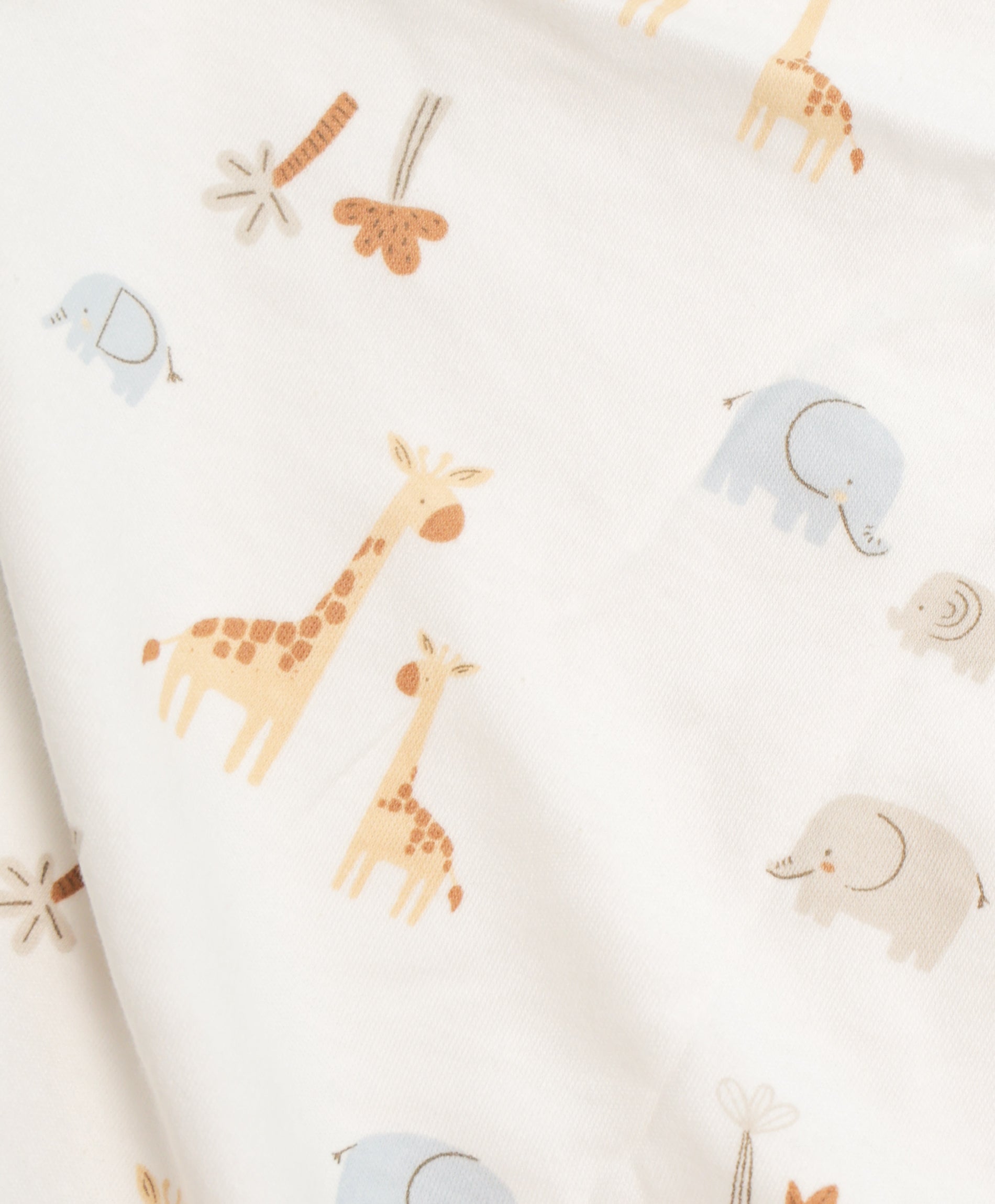 Cot sheet - Safari Lummi in Colour Babywear