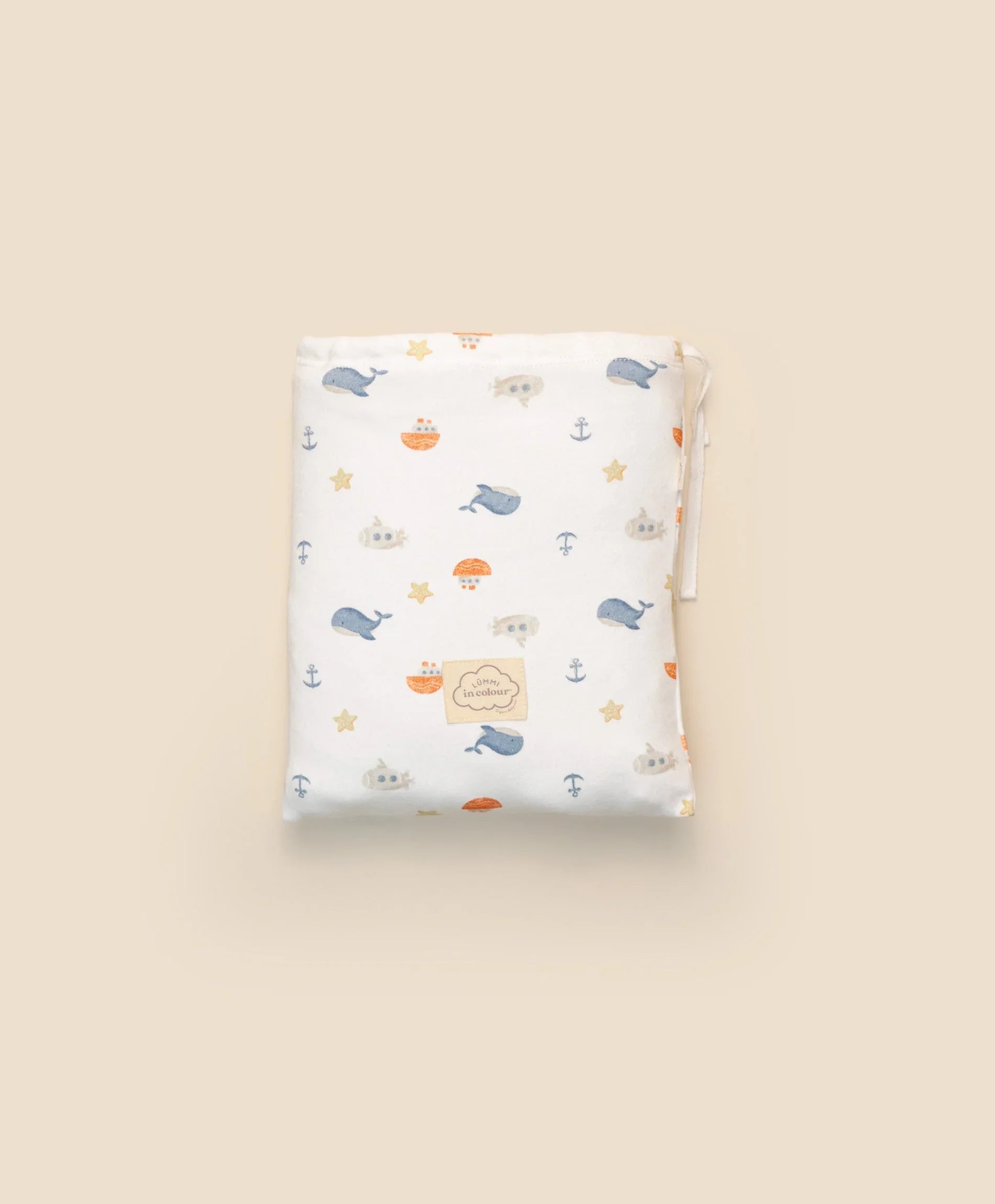 Cot sheet - Sea Lummi in Colour Babywear