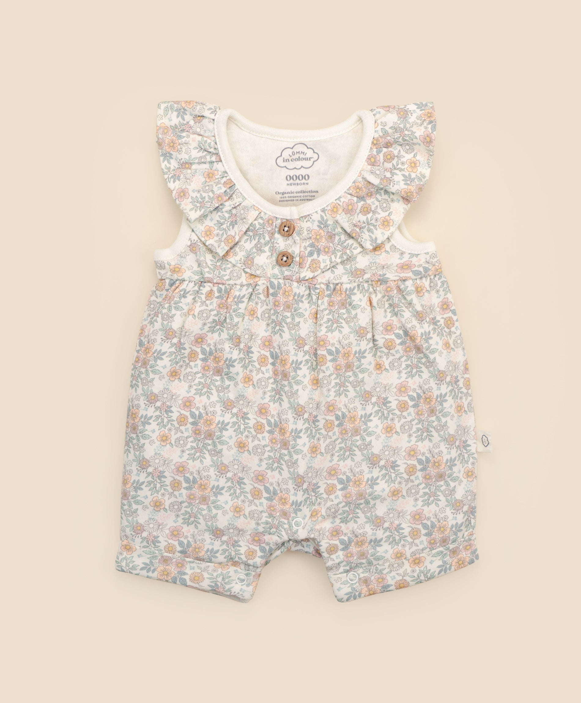 Ruffle romper - Daisy Daisy