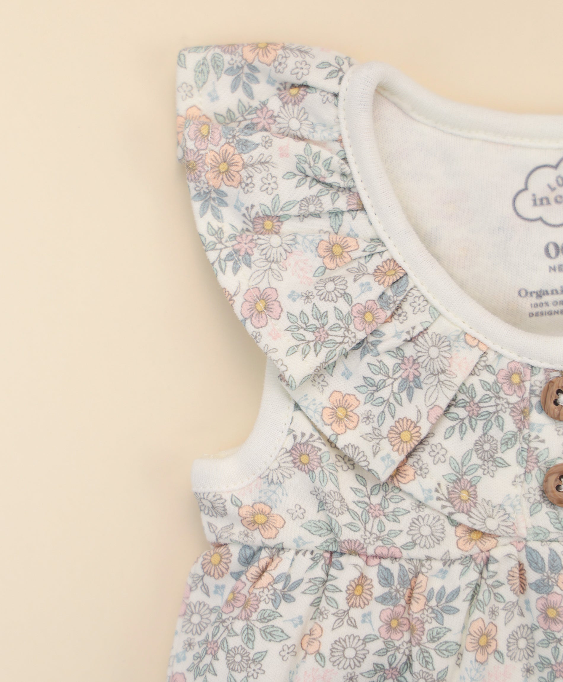 Ruffle romper - Daisy Daisy