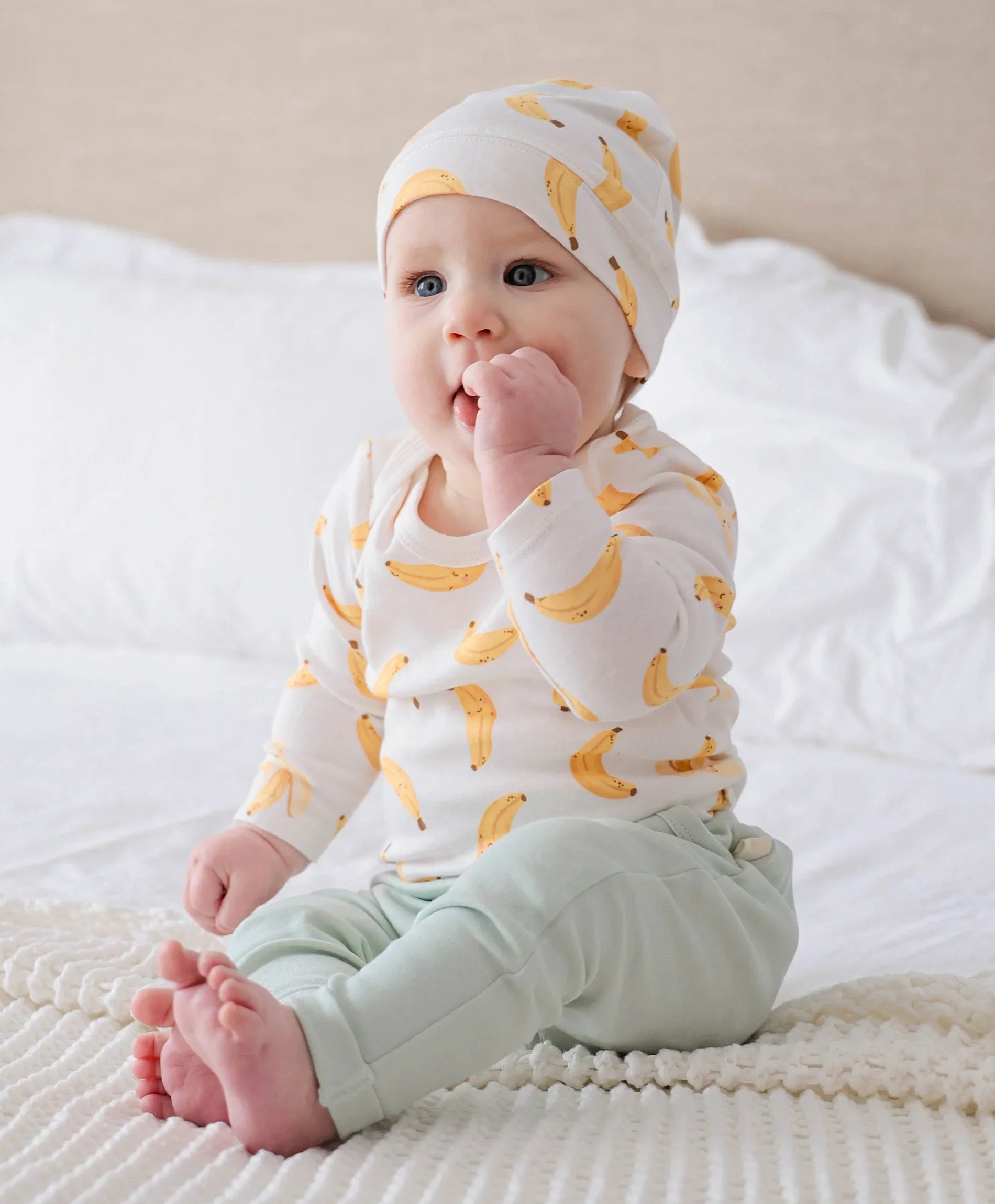 Slouchy Track Pants - Lime Green Lūmmi in Colour™ Babywear