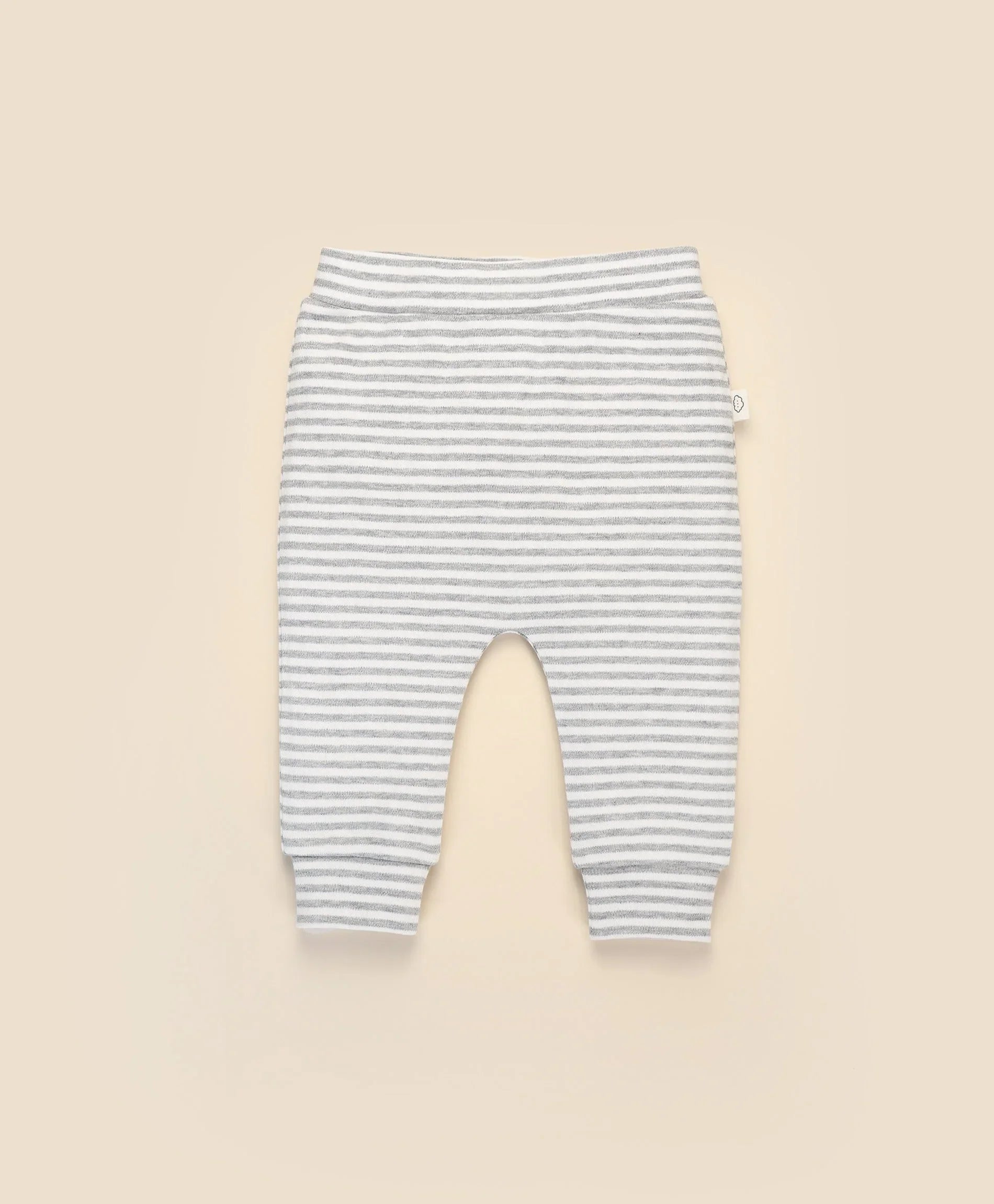 Comfy Baby Leggings - Grey stripes Lummi in Colour Babywear