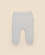 Comfy Baby Leggings - Heather grey Lummi in Colour Babywear