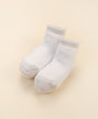 Baby Socks - Grey & white