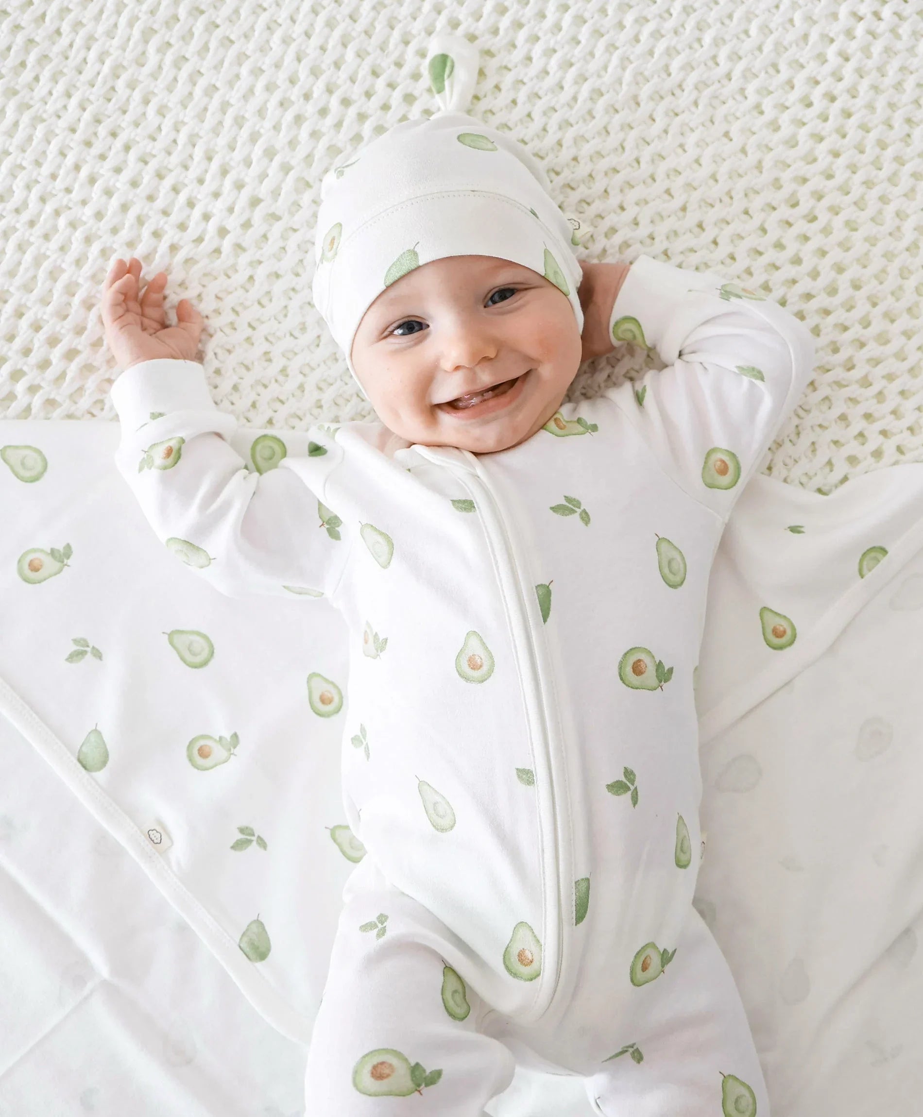 Growsuit - Avocados Lummi in Colour Babywear