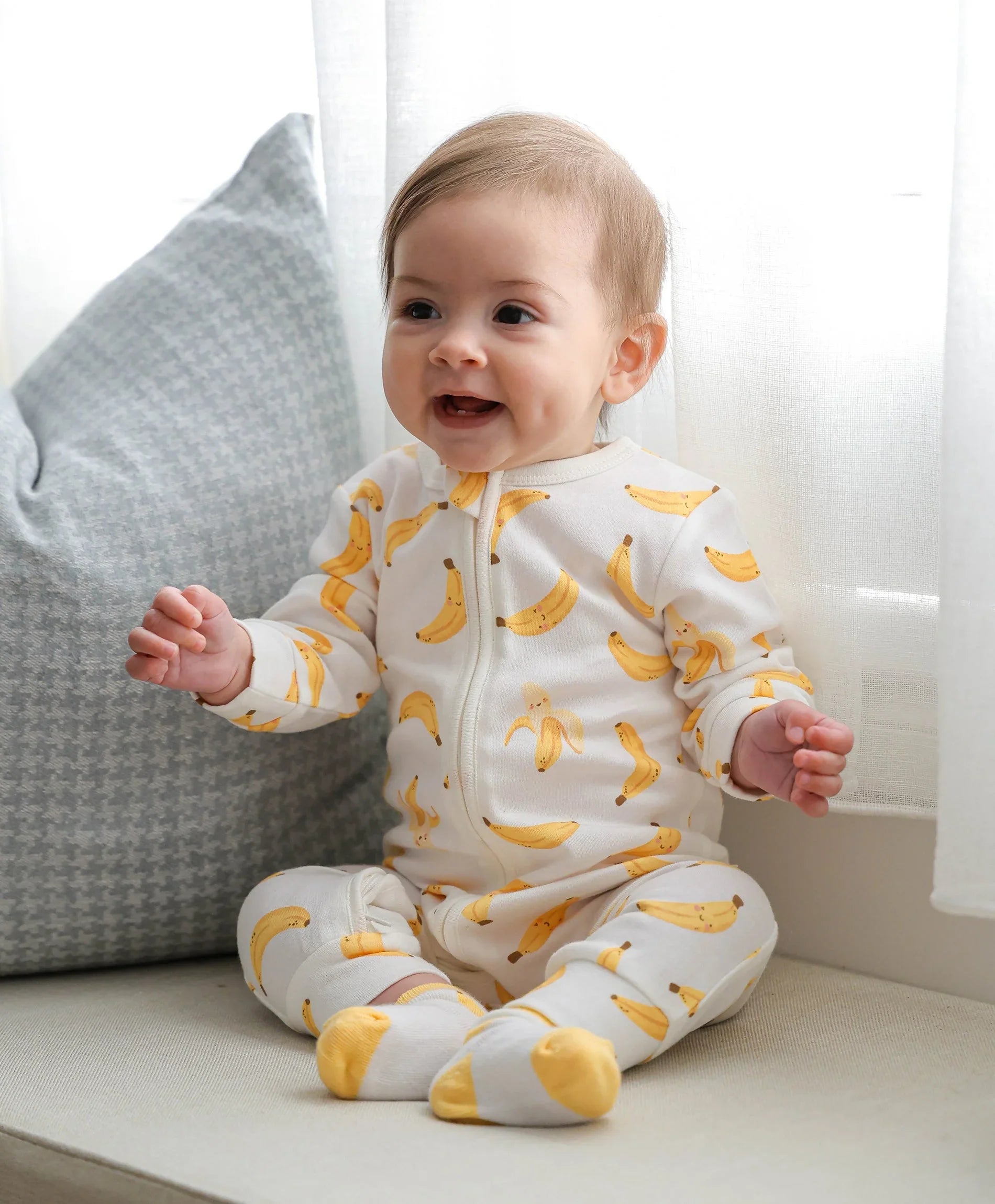 Growsuit - Bananas Lummi in Colour Babywear