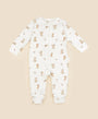 Organic Cotton Growsuit - Bear & Bunny