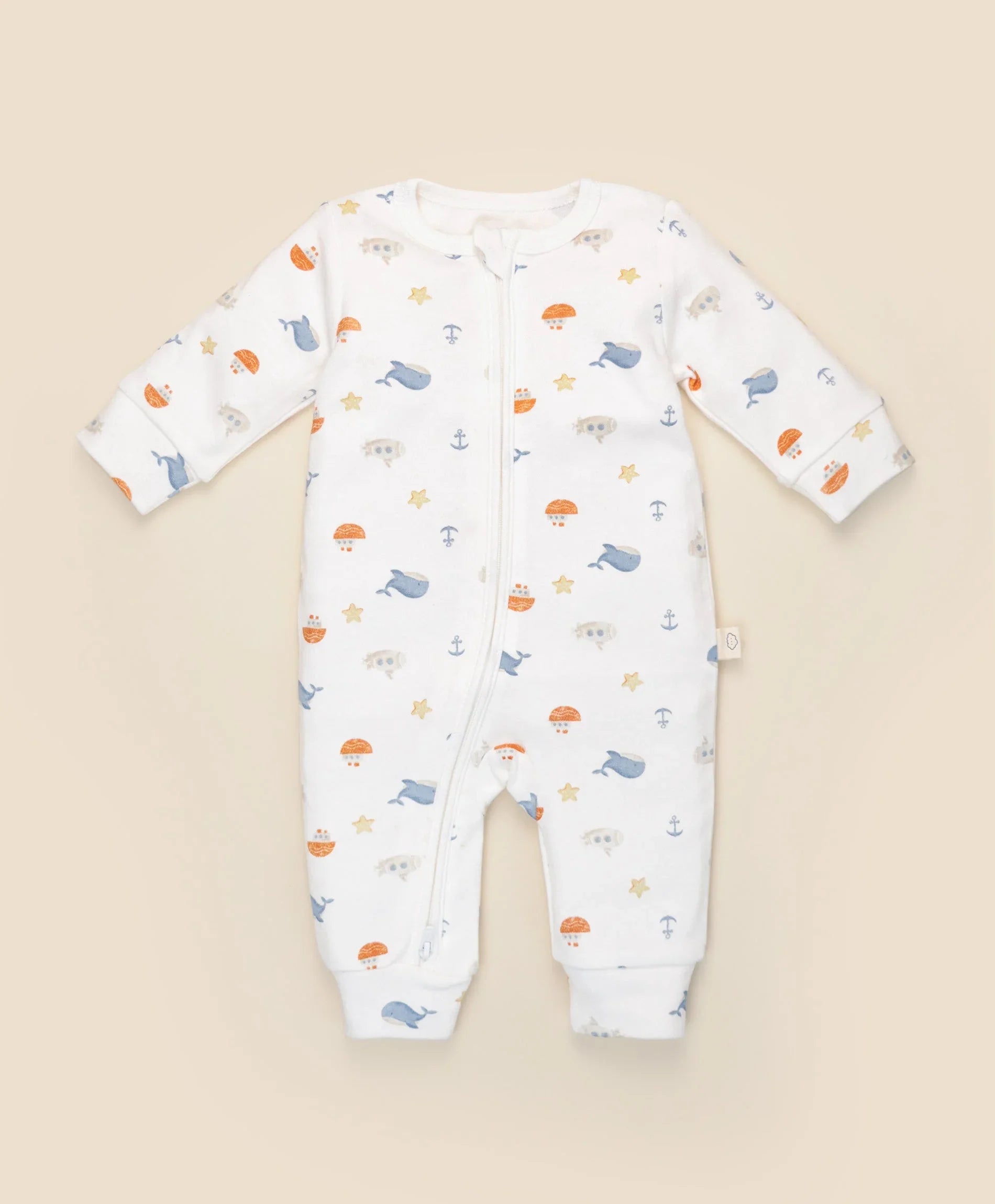 Growsuit - Sea Lummi in Colour Babywear