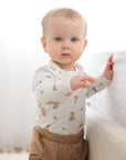 Long sleeve bodysuit - Bear & Bunny