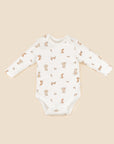 Long sleeve bodysuit - Bear & Bunny