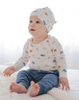 Baby long sleeve bodysuit - Sea Lummi in Colour Babywear