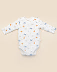 Baby long sleeve bodysuit - Sea Lummi in Colour Babywear