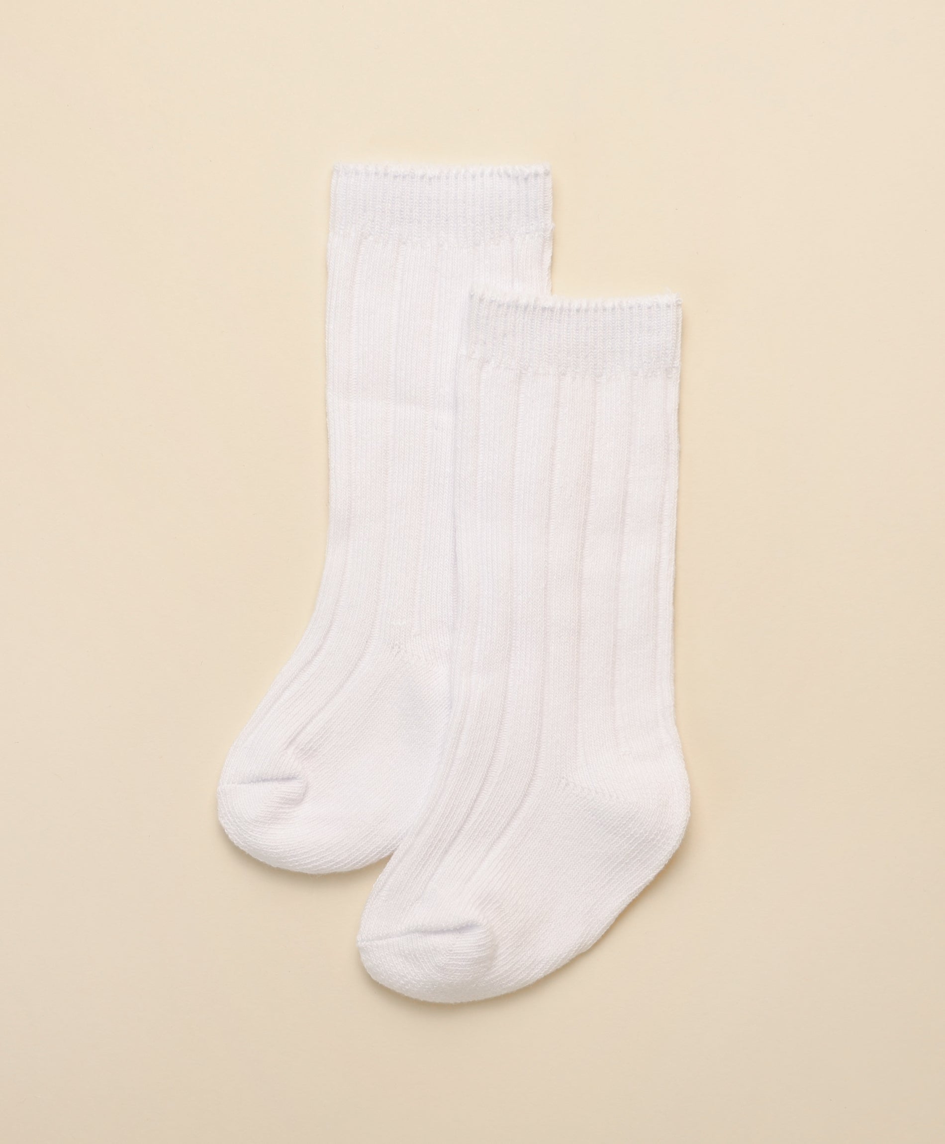 Knee high socks - White