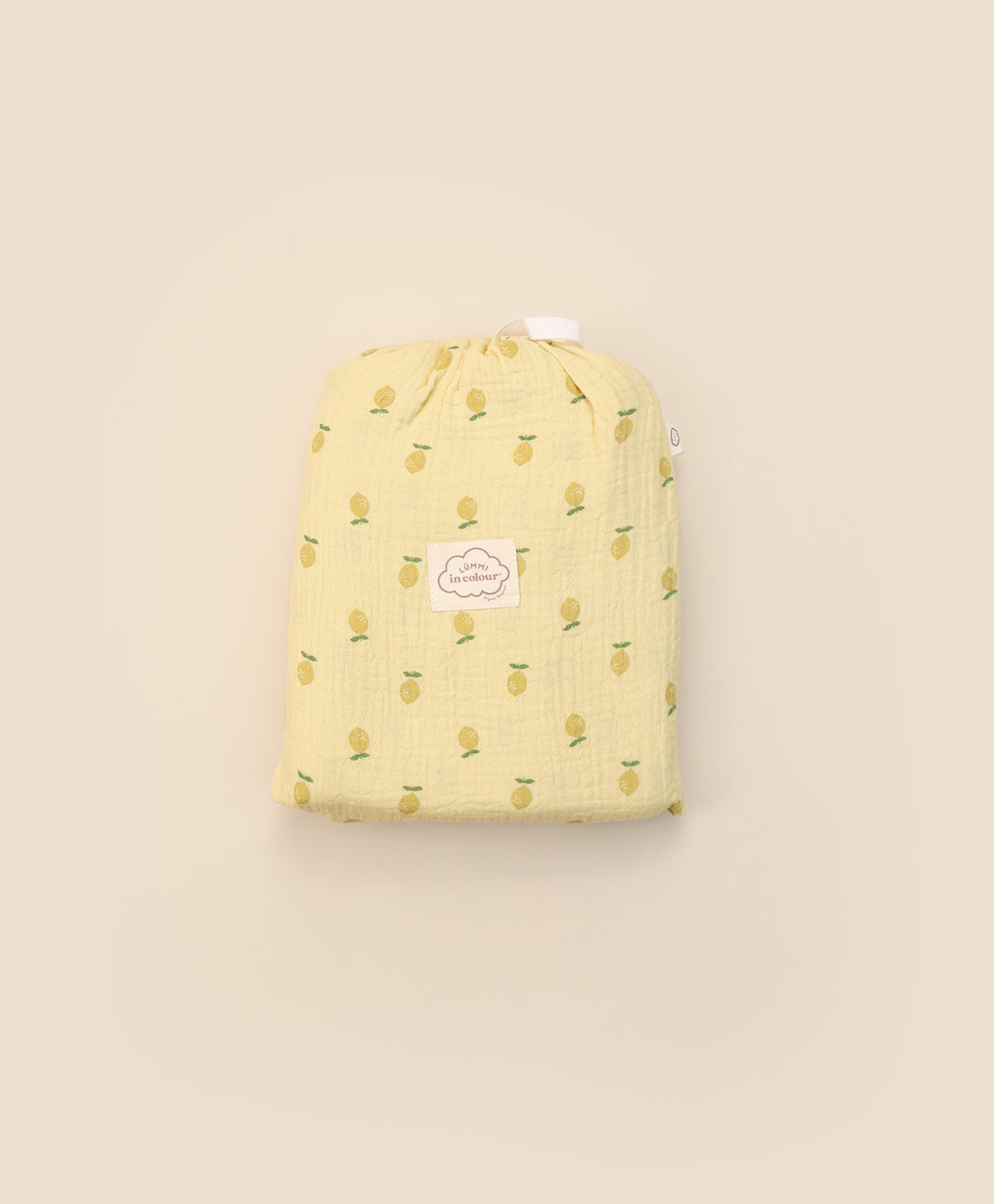 Organic Cotton Muslin Swaddle Wrap - Lemons