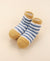 Mustard & blue stripes