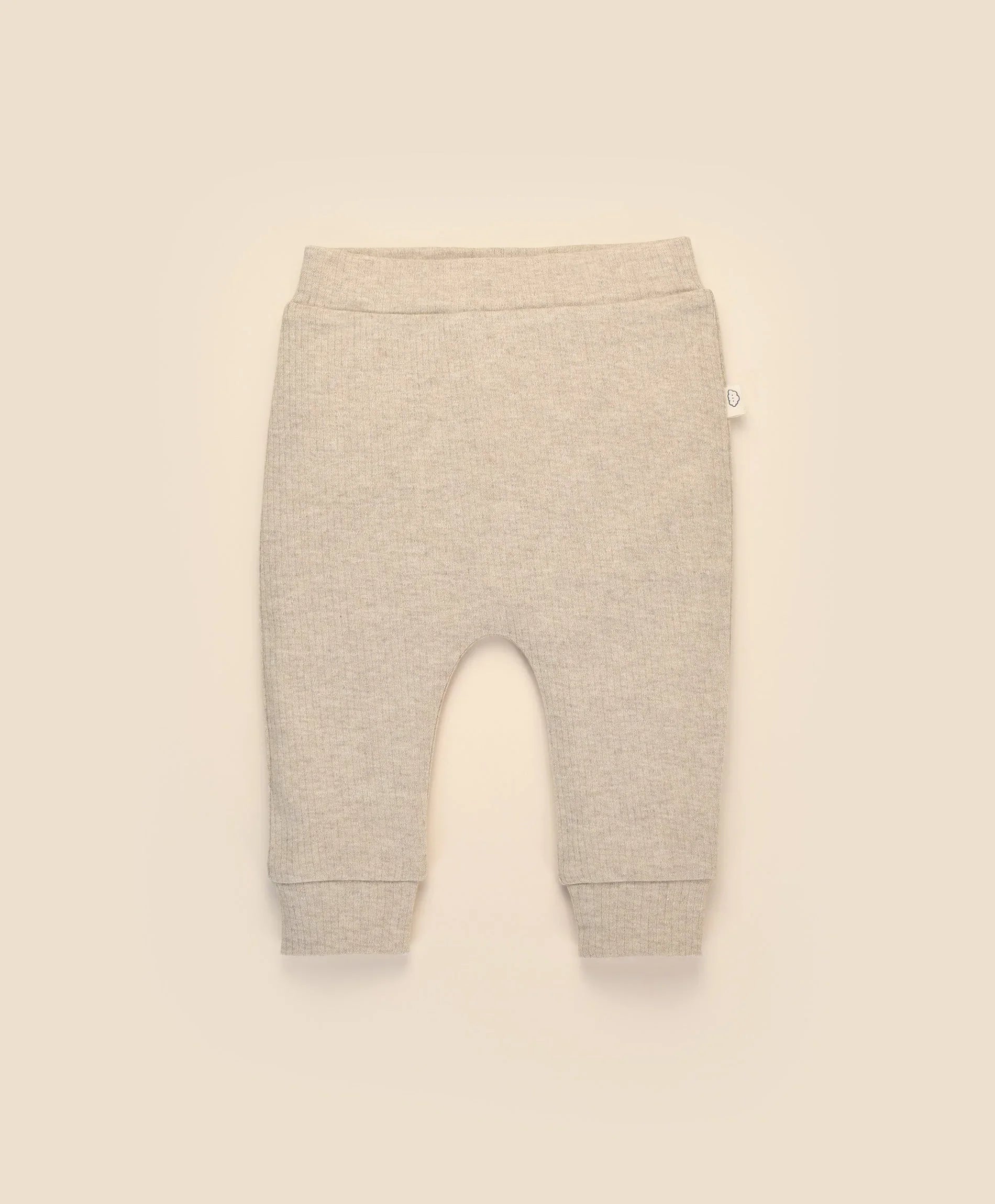 Comfy Baby Leggings - Heather oat Lummi in Colour Babywear