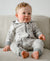 Hooded zip growsuit  - Mountains Lummi in Colour Babywear