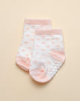 Socks - Pale pink dots