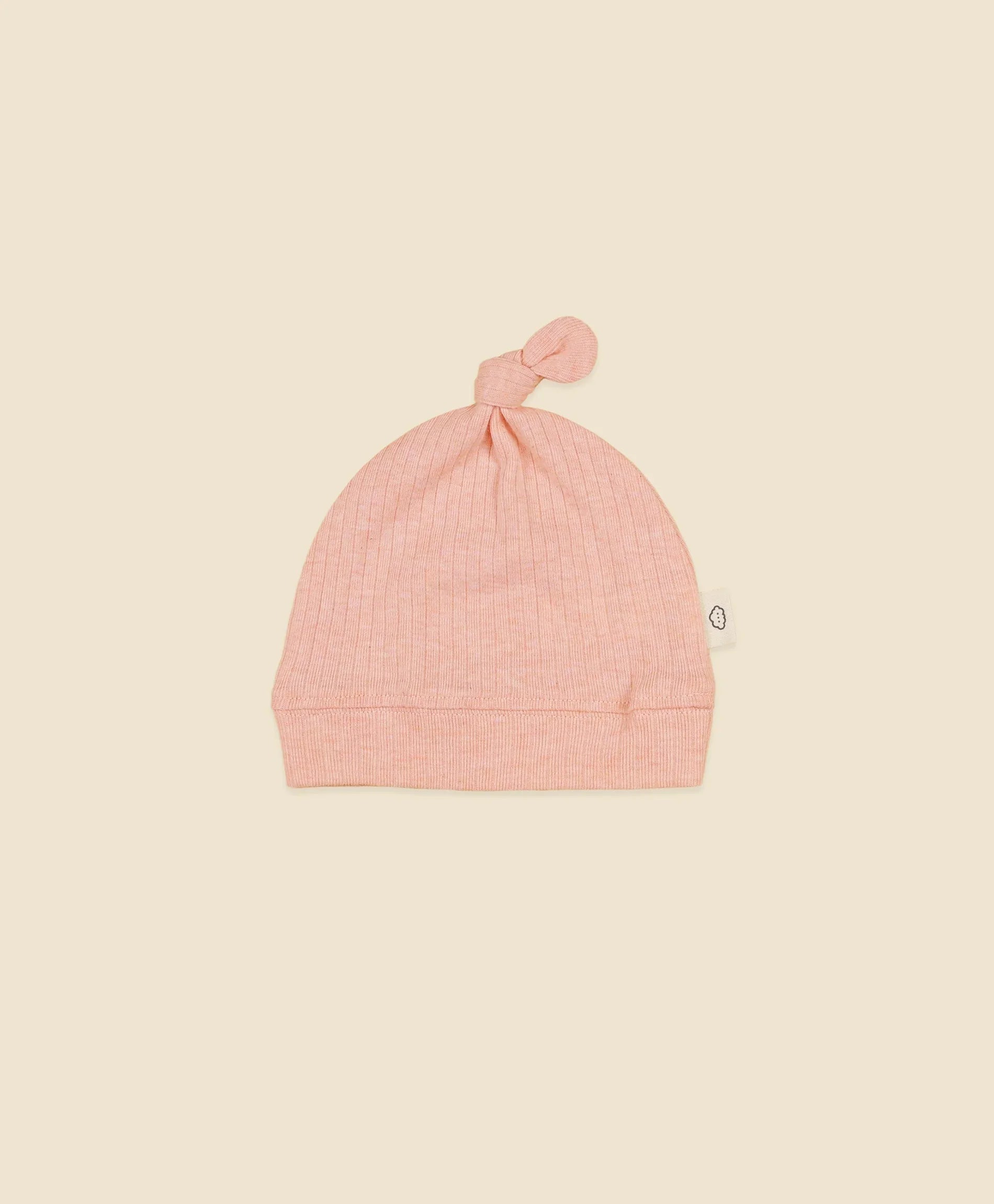 Comfy Beanie - Heather Pink Lūmmi in Colour™ Babywear