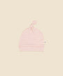 Comfy Beanie - Heather Pink stripes Lūmmi in Colour™ Babywear