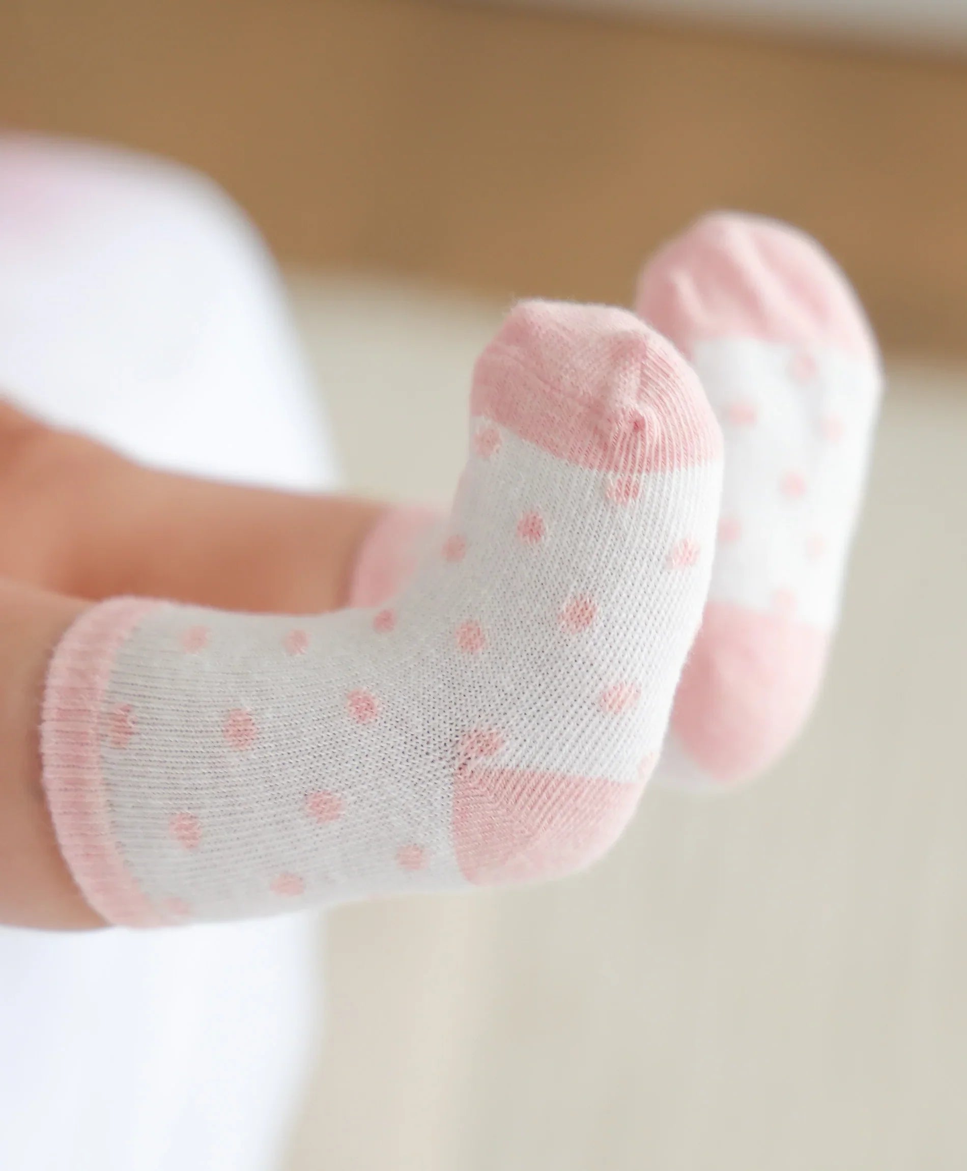 Baby Socks - Pink dots Lummi in Colour Babywear