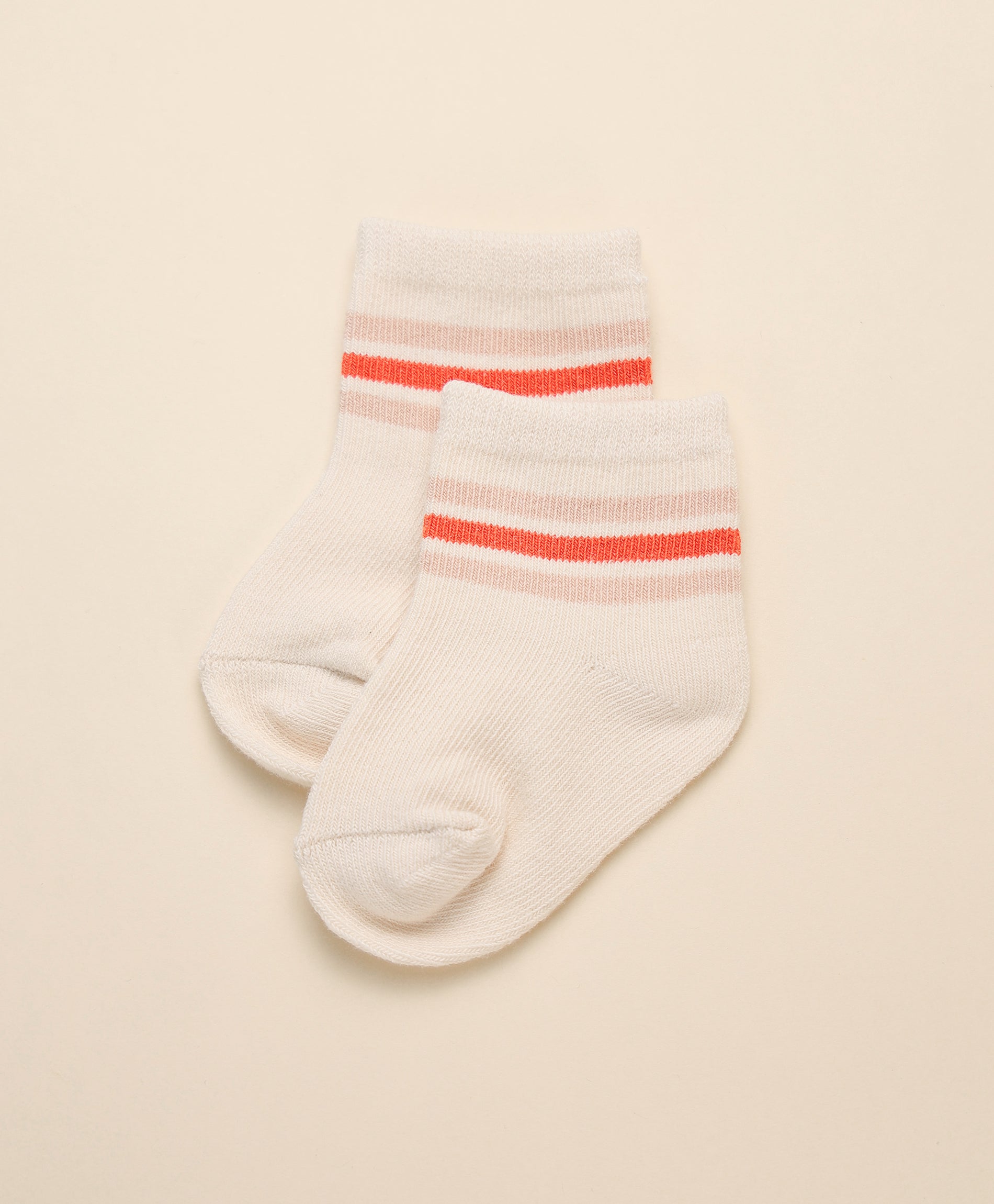 Socks - Pink &amp; red stripes