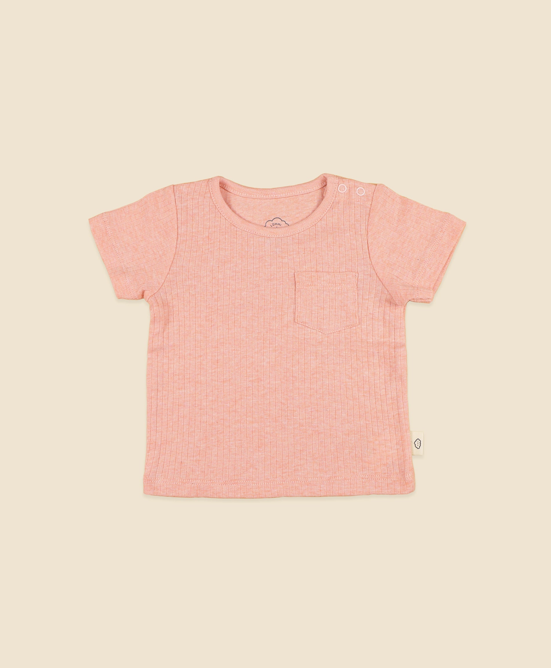Comfy Baby T-Shirt - Heather Pink