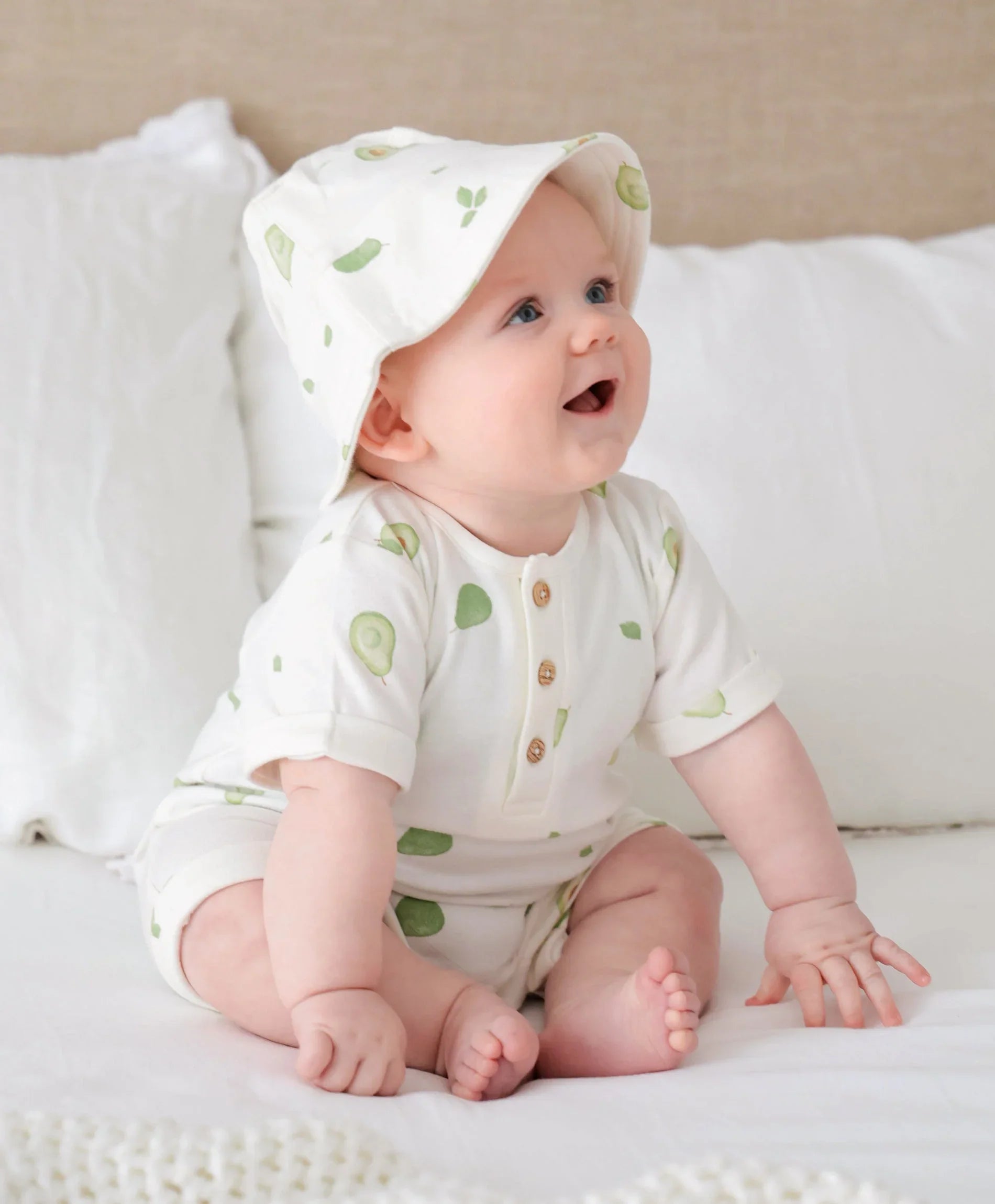 Sun hat - Avocados Lūmmi in Colour™ Babywear