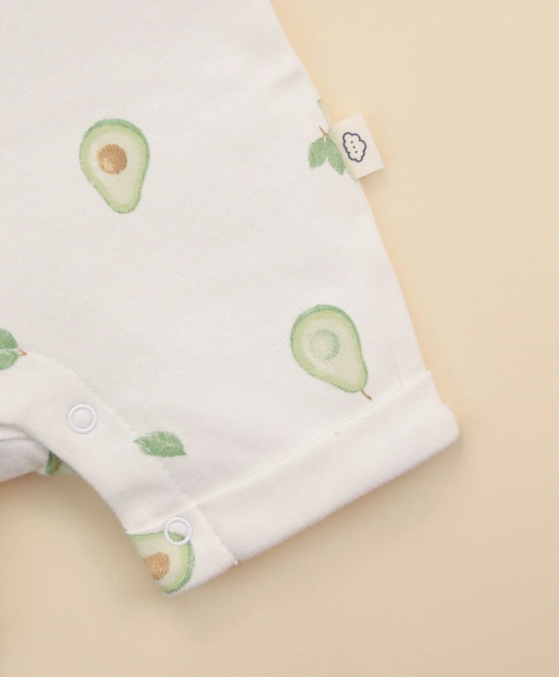 Organic Cotton Romper - Avocados
