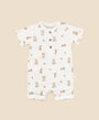 Organic Cotton Romper - Bear & Bunny