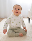 Baby bib - Avocados Lūmmi in Colour™ Babywear