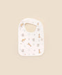 Organic Cotton Baby Bib - Kangaroo & Koala