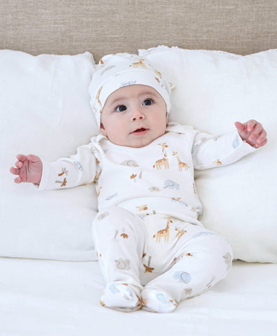 6PC Essentials Set - Safari Lummi in Colour Babywear