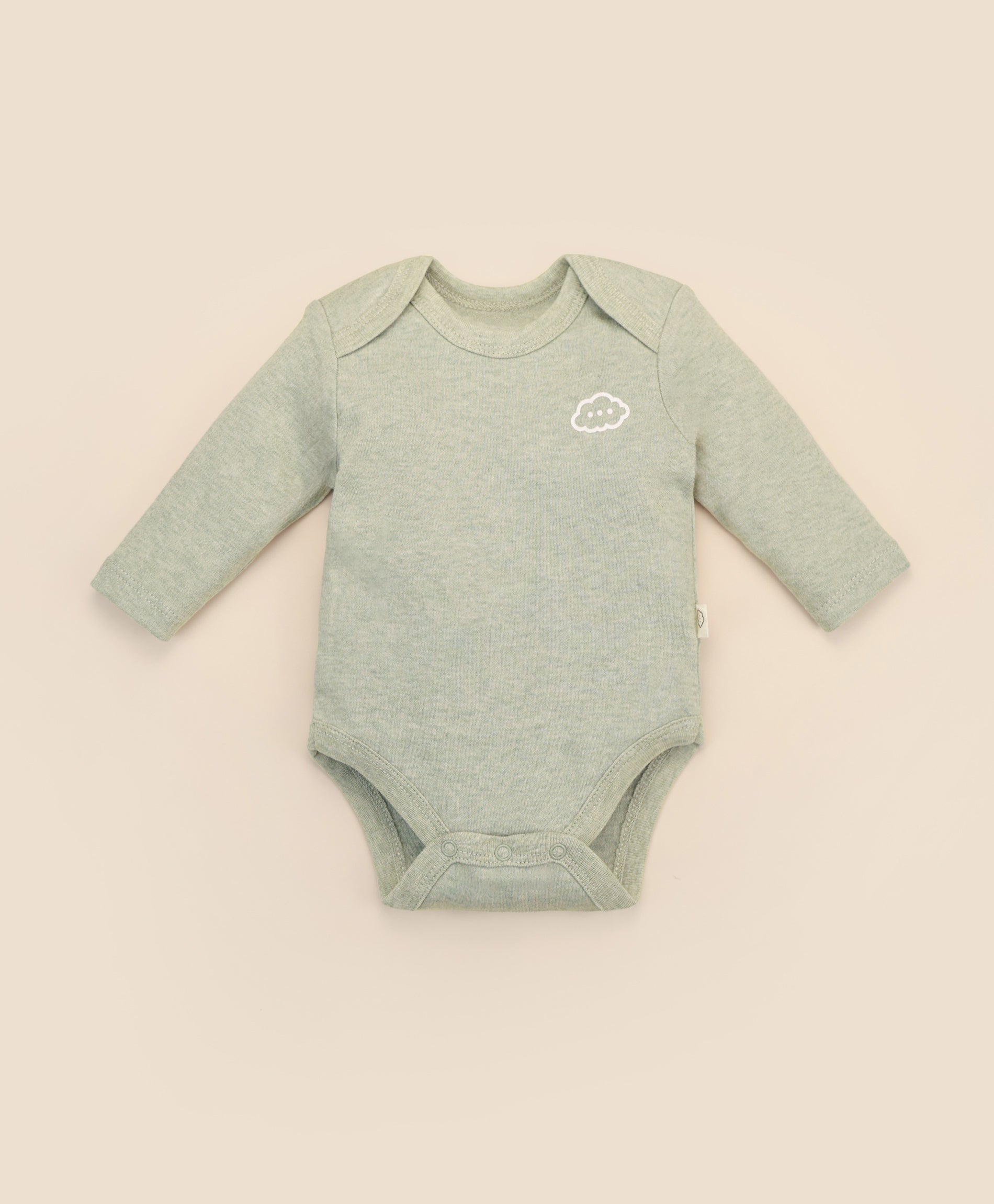 6PC essentials set - Heather sage green Lummi in Colour Babywear