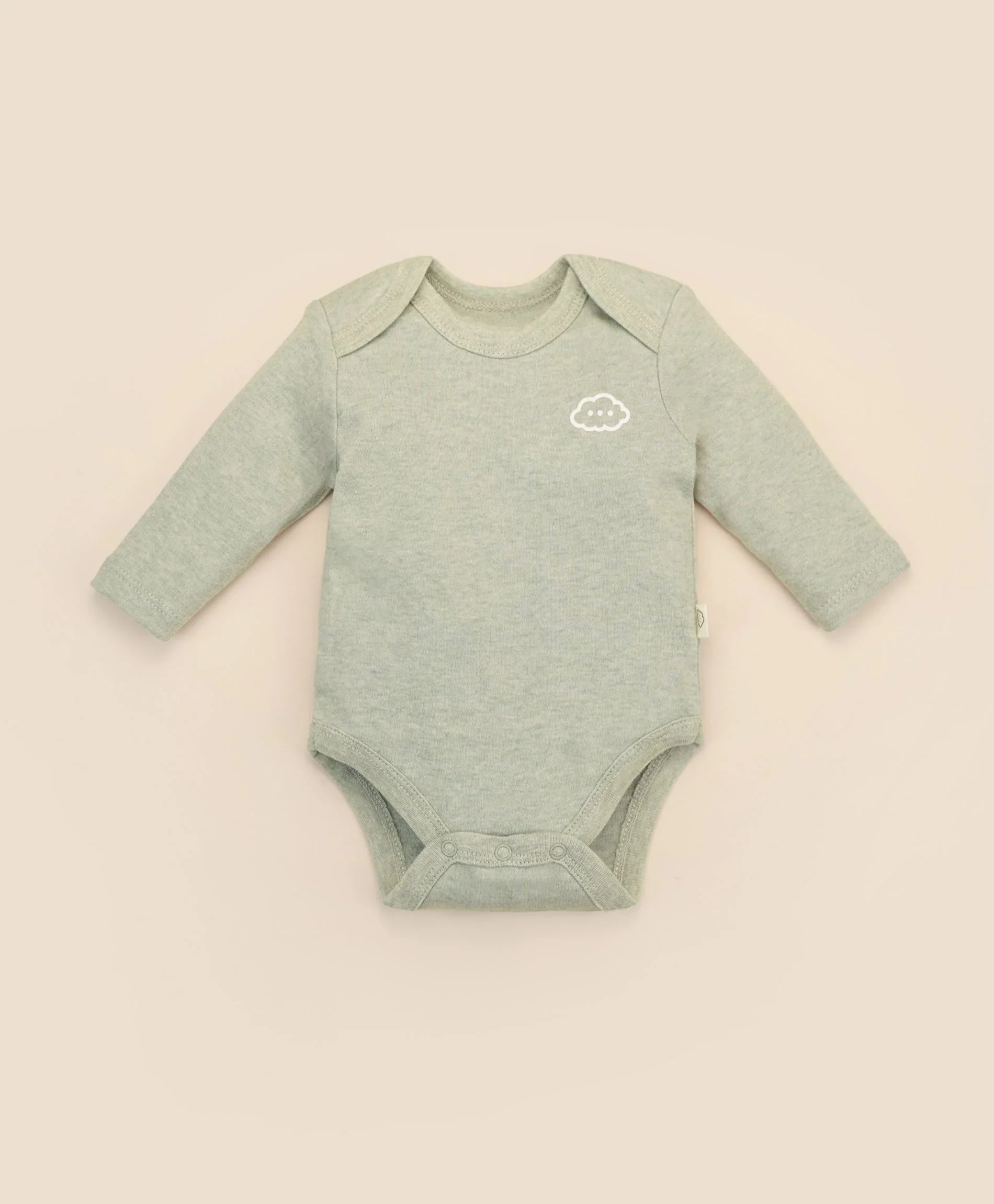 6PC Essentials Set - Heather Sage Green Lummi in Colour Babywear