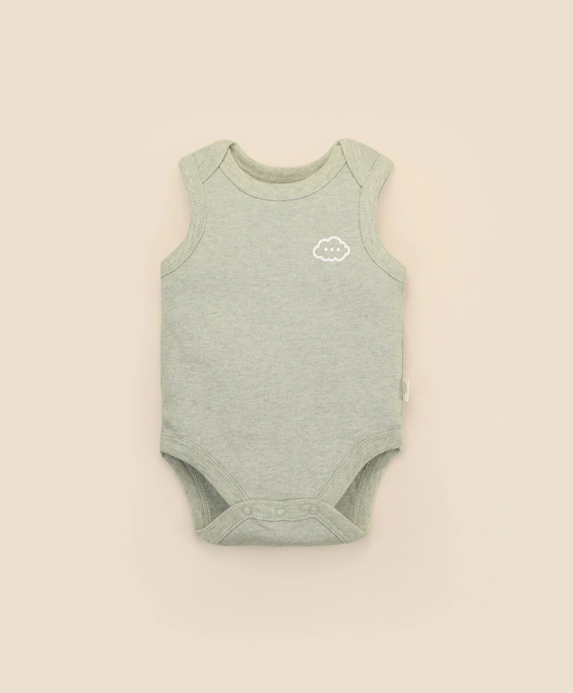6PC essentials set - Heather sage green Lummi in Colour Babywear